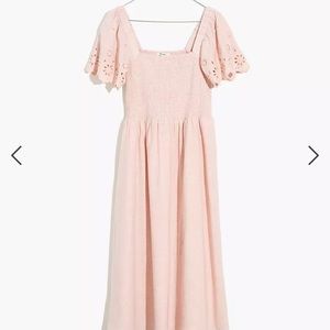 Madewell Linen midi dress - current season!!